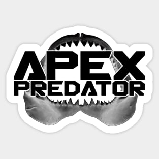 Apex Predator Shark Jaw Sticker